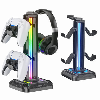 Gaming Headset Stand | 9 Light Headset Stand | Toleen Electronics Tech